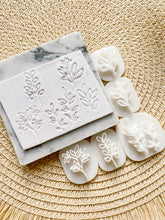 Load image into Gallery viewer, Plant Polymer Clay Embossing Stamps