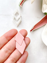 Load image into Gallery viewer, Rhombus Double Polymer Clay Cutter