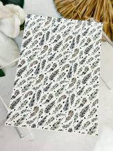 Load image into Gallery viewer, Transfer Paper 090 Boho Feathers | Floral Image Water Transfer