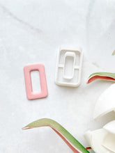 Load image into Gallery viewer, Rectangular Donut Polymer Clay Cutter