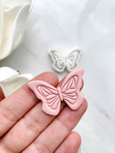 Load image into Gallery viewer, Detailed Butterfly Polymer Clay Cutter