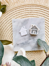 Load image into Gallery viewer, Gingerbread house polymer clay cutter