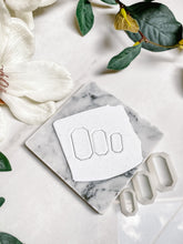 Load image into Gallery viewer, Beveled Rectangle Skinny Polymer Clay Cutter