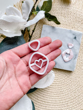 Load image into Gallery viewer, Valentine’s Organic Donut Cutter Set