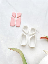 Load image into Gallery viewer, Boho Organic Dangle Sliced Mirrored Set Polymer Clay Cutters
