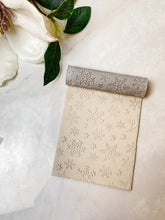 Load image into Gallery viewer, Snowflake Texture Roller