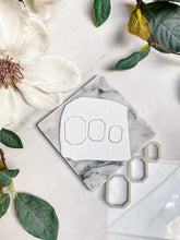 Load image into Gallery viewer, Beveled Rectangle Regular Polymer Clay Cutter