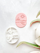 Load image into Gallery viewer, Summer Landscape Polymer Clay Cutter