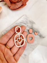 Load image into Gallery viewer, Organic Rounded Rectangle Valentine’s Cutter Set