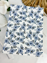 Load image into Gallery viewer, Transfer Paper 087 Grey Flowers | Floral Image Water Transfer