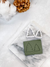 Load image into Gallery viewer, Christmas Tree Detailed Polymer Clay Cutter