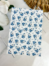 Load image into Gallery viewer, Transfer Paper 085 Blue Flowers | Floral Image Water Transfer