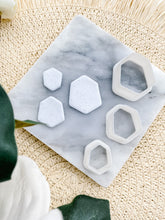 Load image into Gallery viewer, Irregular Hexagon Rounded Edges Polymer Clay Cutter