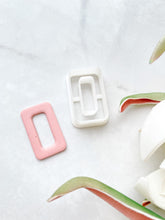 Load image into Gallery viewer, Rectangular Donut Polymer Clay Cutter