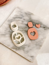 Load image into Gallery viewer, Organic Rounded Rectangle Valentine’s Cutter Set