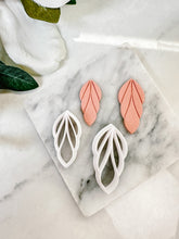 Load image into Gallery viewer, Art Deco Leaf #2 Polymer Clay Cutter