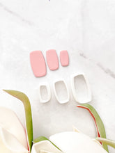 Load image into Gallery viewer, Rounded Rectangle Polymer Clay Cutter