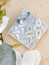 Load image into Gallery viewer, Geometric Dangle Clay Cutter