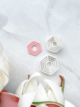 Load image into Gallery viewer, Extruded Hexagon Polymer Clay Cutter