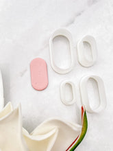 Load image into Gallery viewer, Pill Oval Polymer Clay Cutter
