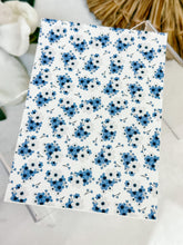 Load image into Gallery viewer, Transfer Paper 085 Blue Flowers | Floral Image Water Transfer