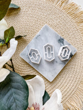 Load image into Gallery viewer, Irregular Hexagon Donut Polymer Clay Cutters