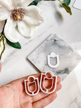 Load image into Gallery viewer, Art Deco Donut Polymer Clay Cutter