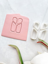 Load image into Gallery viewer, Boho Organic Dangle Sliced Mirrored Set Polymer Clay Cutters