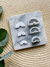 Load image into Gallery viewer, Half Donut Polymer Clay Cutters