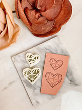 Load image into Gallery viewer, Diamond Heart Polymer Clay Cutter