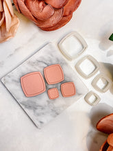 Load image into Gallery viewer, Framed Square Rounded Walls Polymer Clay Cutter
