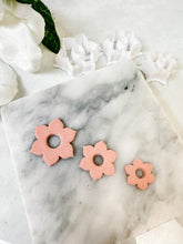 Load image into Gallery viewer, Flower #1 with Cutout Center Polymer Clay Cutter