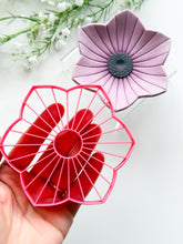 Load image into Gallery viewer, Corduroy Flower #2 Trinket Dish/Coaster Clay Cutter PCC1832
