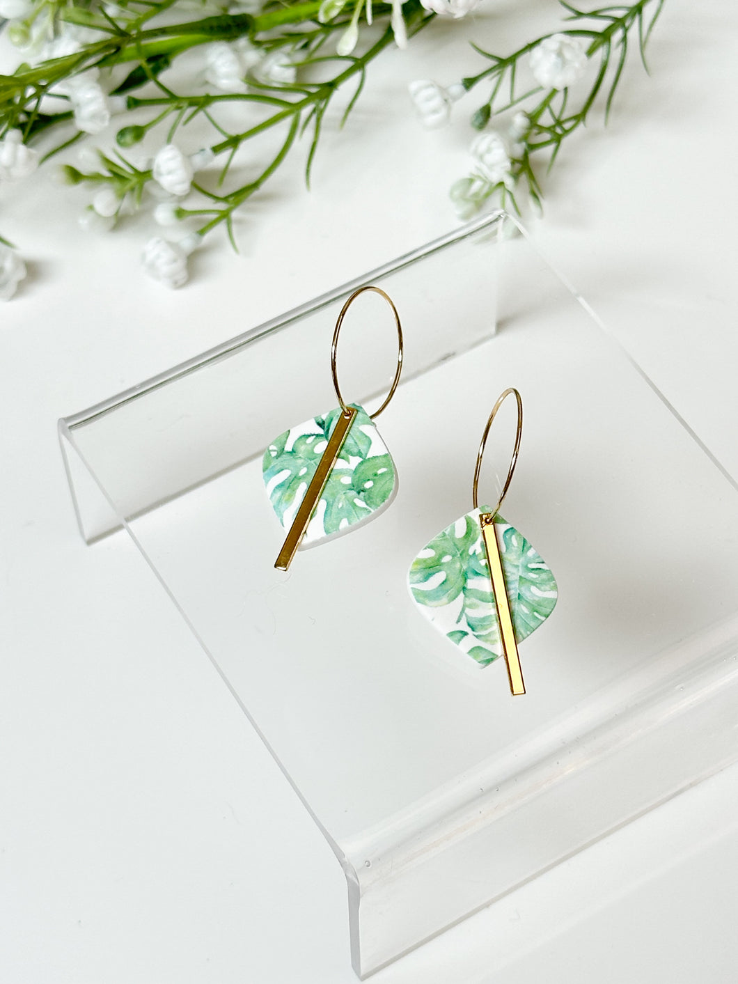 The Monstera Hoops