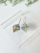 Load image into Gallery viewer, The Agate Diamond Hoops 05 (One-of-a-kind)
