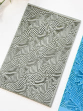 Load image into Gallery viewer, Palm Leaves #2 Rubber Texture Mat for Polymer Clay
