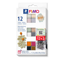 Load image into Gallery viewer, Fimo Soft Set - 12 Colour Pack Boho 12x25g
