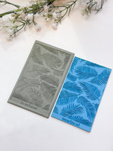 Load image into Gallery viewer, Palm Leaves #1 Rubber Texture Mat for Polymer Clay
