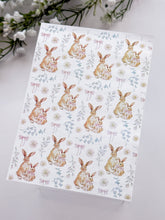 Load image into Gallery viewer, Transfer Paper 467 Easter Bunny Coquette | Image Water Transfer
