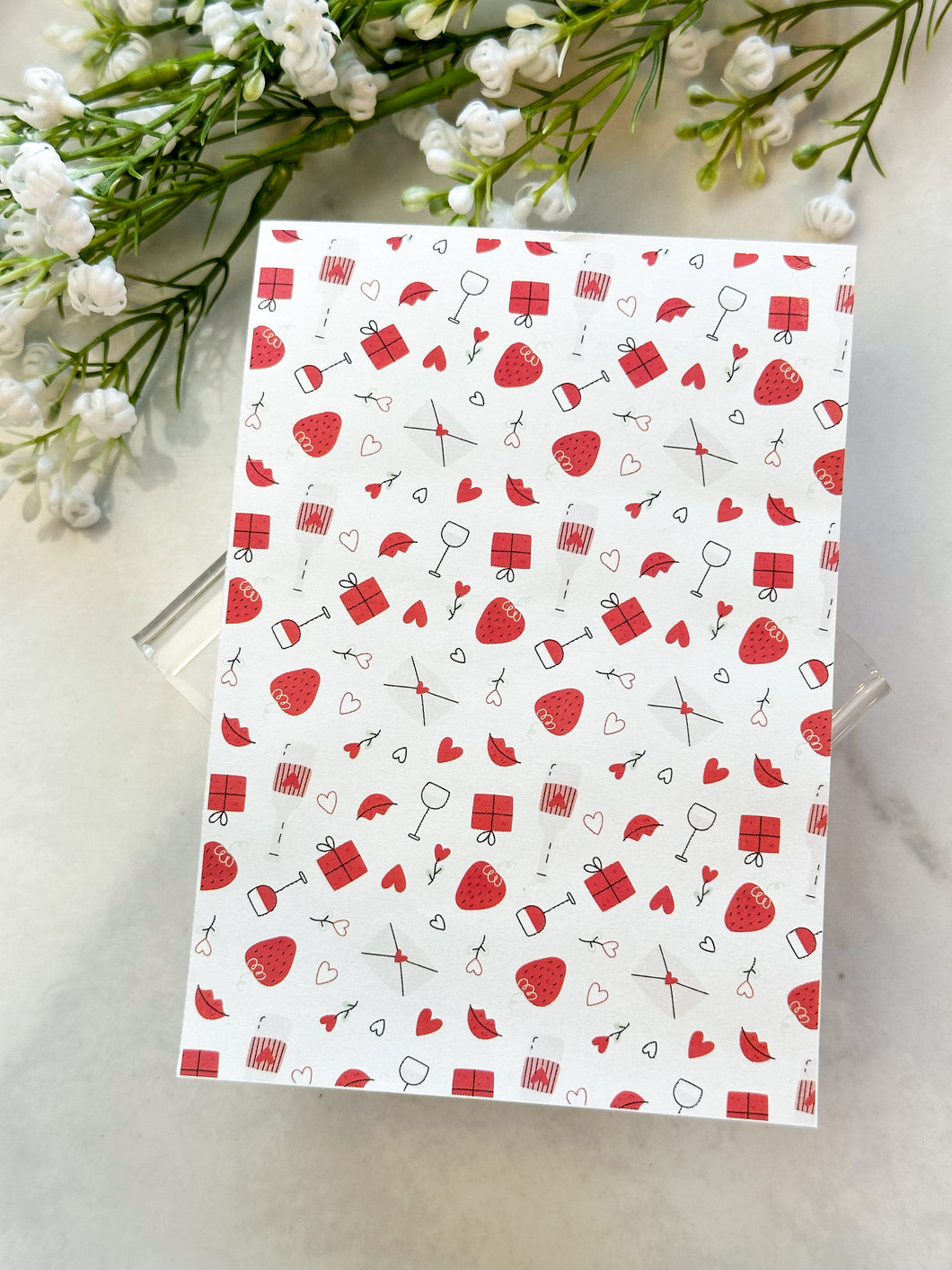 Transfer Paper 219 Strawberries and Wine| Image Water Transfer