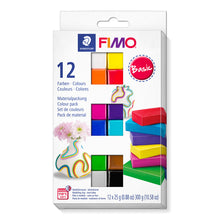Load image into Gallery viewer, Fimo Soft Set - 12 Colour Pack Basic 12x25g
