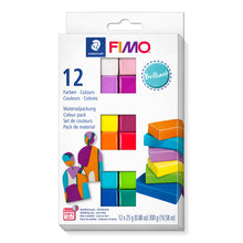 Load image into Gallery viewer, Fimo Soft Set - 12 Colour Pack Brilliant 12x25g
