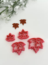 Load image into Gallery viewer, Fall Maple Leaf 2025 Polymer Clay Cutter
