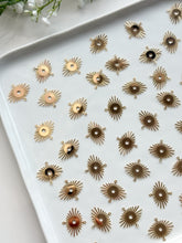 Load image into Gallery viewer, 18K Gold Plated Large Sun Connector | Nickel Free
