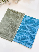 Load image into Gallery viewer, Palm Leaves #1 Rubber Texture Mat for Polymer Clay
