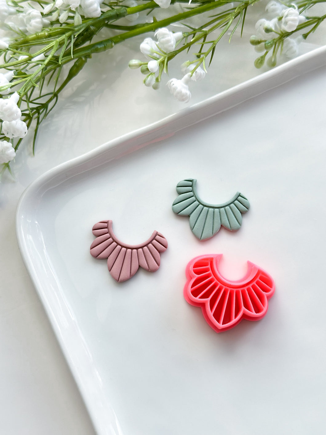 Scalloped Shell Polymer Clay Cutter