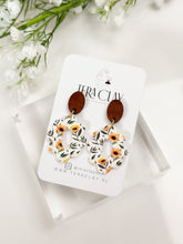 Load image into Gallery viewer, The Sunflower Scalloped Donuts (also in silver)
