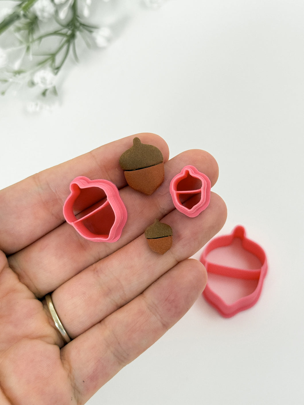 Acorn Polymer Clay Cutter