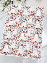 Load image into Gallery viewer, Transfer Paper Sheet 531 Ghosts &amp; Pumpkins | Image Water Transfer
