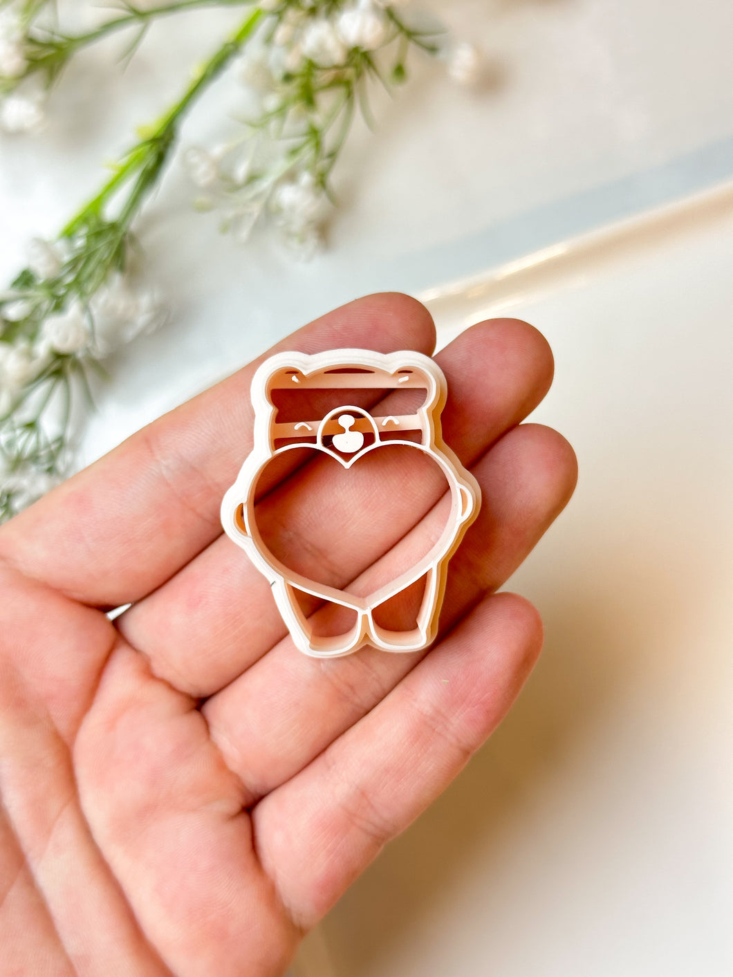 Teddy Bear Polymer Clay Cutter